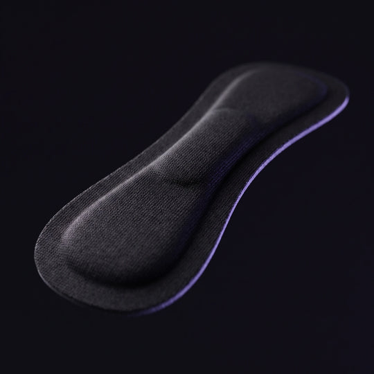 Macro of a single strip showing the matte fabric and the raised centre panel